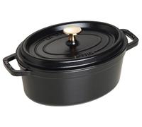 STAUB Cocotte ovale La Cocotte Staub fonte 2.35 L Noir