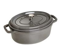 Staub Cocotte ovale La Cocotte en fonte 6,7 L Gris graphite