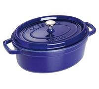 STAUB, cocotte en fonte, pour toutes sources de chaleur, y compris l'induction, forme ovale, 29 cm, capacité de 4,25 litres