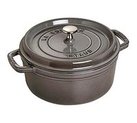 STAUB Cocotte en Fonte, Ronde, Ø 26 cm, 5 L, Gris Graphite