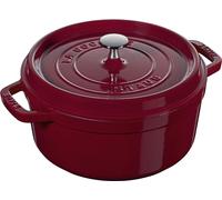 STAUB Cocotte en Fonte, Ronde, 24 cm, 3,8 L, Bordeaux