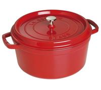 STAUB Cocotte en Fonte, Ronde, Ø 28 cm, 6,7 L, Cerise