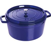Staub Cocotte ronde La Cocotte fonte 8.4 L Bleu foncé