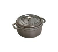 STAUB Cocotte en fonte ronde Staub 3.8 l gris
