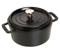 STAUB Cocotte, faitout en fonte avec couvercle, 18 cm, 1,7 L, forme ronde, compatible avec toutes les sources de chaleur