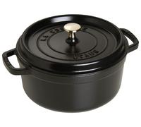 STAUB Cocotte, faitout en fonte avec couvercle, forme ronde, 28 cm, 6,7 L, compatible avec toutes les sources de chaleur