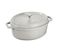 Staub Cocotte fonte ovale 37 cm 8,0 L Truffe blanche