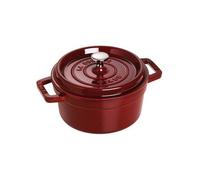 Staub - Cocotte Fonte Ronde D24 Cm Grenadine Majolique 3,8 L - Rouge