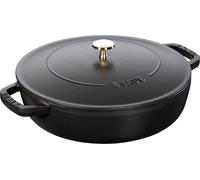 Staub Cocotte multifonction avec couvercle Chistera 28 cm Fonte