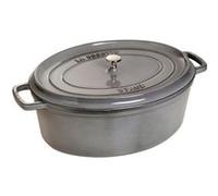 Staub Cocotte ovale 405093170 – Ø 29 cm – Gris graphite