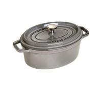 STAUB Cocotte ovale La Cocotte Staub fonte 2.35 L Gris graphite