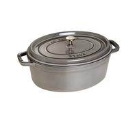 STAUB Cocotte ovale La Cocotte Staub fonte 6.7 L Gris graphite