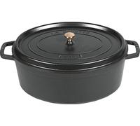 STAUB Cocotte ovale new Classic fonte 6,7 litres 33cm noir