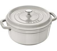 Staub Cocotte ronde Fait-tout Truffe blanche 26 cm 5,2 l en fonte