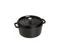 Staub - Cocotte ronde 18 cm noir 1.7L