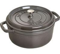 Staub Cocotte Ronde 24cm - gris graphite