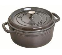 Staub Cocotte Ronde 28cm - gris graphite