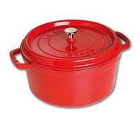 Marmite en fonte COCOTTE 30 cm, rouge, Staub
