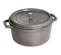 Staub - Cocotte ronde gris graphite 12 cm 0.4L Gris G