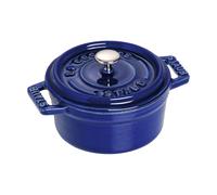 Staub Mini-cocotte ronde fonte 250 ml bleu foncé