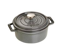 STAUB Cocotte ronde La Cocotte Staub fonte 0.4 L Gris graphite