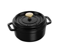 STAUB Cocotte ronde La Cocotte Staub fonte 0.4 L Noir