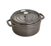 STAUB Cocotte ronde La Cocotte Staub fonte 1.7 L Gris graphite