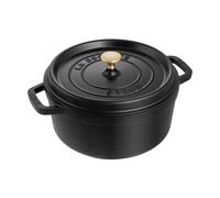 STAUB Cocotte ronde La Cocotte Staub fonte 2.6 L Noir