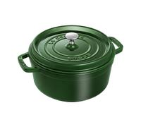 STAUB Cocotte ronde La Cocotte Staub fonte 3.8 L Basilic vert