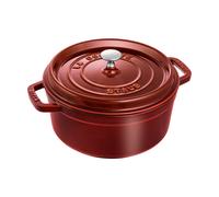 STAUB Cocotte ronde La Cocotte Staub fonte 3.8 L Rouge grenadine