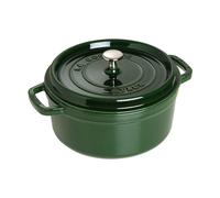 STAUB Cocotte ronde La Cocotte Staub fonte 5.2 L Basilic vert