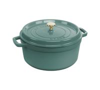 STAUB Cocotte ronde La Cocotte Staub fonte 5.2 L Bois d'eucalyptus
