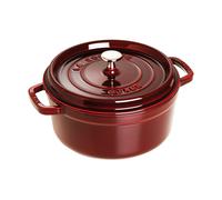 STAUB Cocotte ronde La Cocotte Staub fonte 5.2 L Rouge grenadine