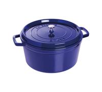 STAUB Cocotte ronde La Cocotte Staub fonte 8.4 L Bleu foncé