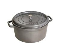 STAUB Cocotte ronde La Cocotte Staub fonte 8.4 L Gris graphite
