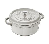 Cocotte en fonte Emaillée Ronde Staub Truffe D 28 cm 6.70L