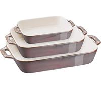 Staub Cooking ensemble de 3 plats rectangulaires 405081730