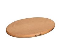 STAUB Dessous de Plat Aimanté, Ovale, Ø 29 cm, Bois Hêtre