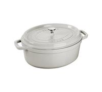 STAUB Fait-tout Staub White Truffle oval 2.35 l