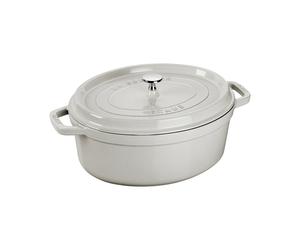 STAUB Fait-tout Staub White Truffle oval 2.35 l
