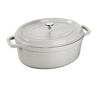 STAUB Fait-tout Staub White Truffle oval 5.5 l