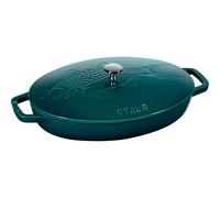 STAUB Faitout ovale La Mer. trois couches d'émail 32 cm