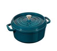 STAUB Faitout rond La Mer. trois couches d'émail 3.8 l