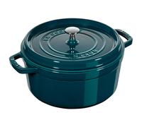 STAUB Faitout rond La Mer. trois couches d'émail 6.7 l