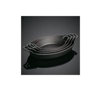 Staub Fonte - 1302923 - Plat - Ovale - Noir Mat - 28 Cm