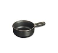 STAUB FONTE 1461223 MINI POELON NOIR MAT 12 CM