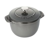 Staub Formes spéciales Cocotte à riz 12 cm, Rond(e), Gris graphite, Fonte