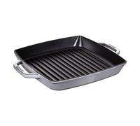 Staub Grils Gril 28 cm, Fonte, Gris graphite