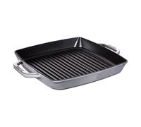 Staub Grils Gril 33 cm, Fonte, Gris graphite