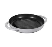 Staub Grils Pure Gril 23 cm, Rond(e), Gris graphite, Fonte